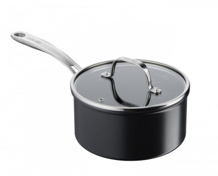 Cratita cu capac Tefal Jamie Oliver Home Cook E0142455, 20cm, 3.1L, inox, inductie