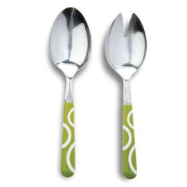 Set de tacamuri pentru salata Nava, 2 piese, verde