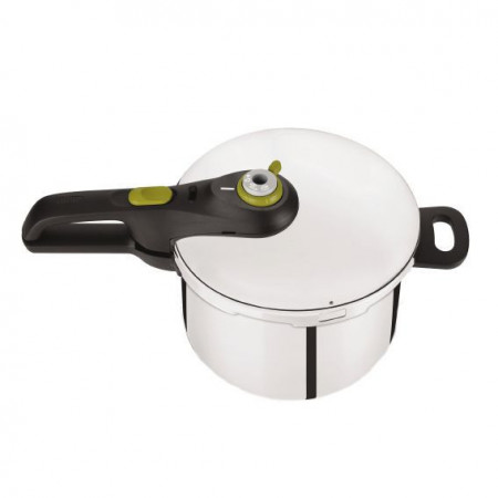 Oala sub presiune Tefal Secure 5 Neo P2534441, capacitate 8 litri, inox, argintiu, inductie