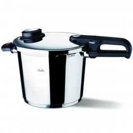 Oala sub presiune Fissler VitaVit Premium, capacitate 6 Litri, diametru 22 cm, accesoriu aburi, inductie