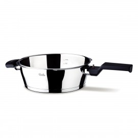 Set oala + tigaie (cratita) sub presiune Fissler Vitaquick, capacitate 6 + 2.5 Litri, diametru 22 cm, inductie