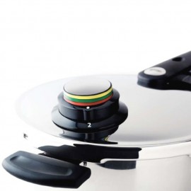 Oala sub presiune Fissler VitaVit Premium, capacitate 2,5 Litri, diametru 18 cm, accesoriu aburi, inductie