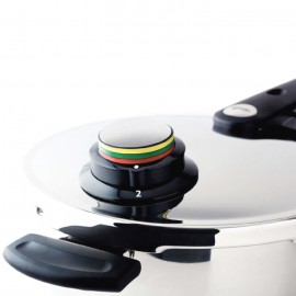 Oala sub presiune Fissler VitaVit Premium, capacitate 8 Litri, diametru 26 cm, accesoriu aburi, inductie