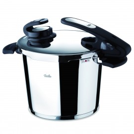 Set oala + tigaie (cratita) sub presiune Fissler VitaVit Edition, capacitate 6 + 2.5 litri, diametru 22 cm, inductie