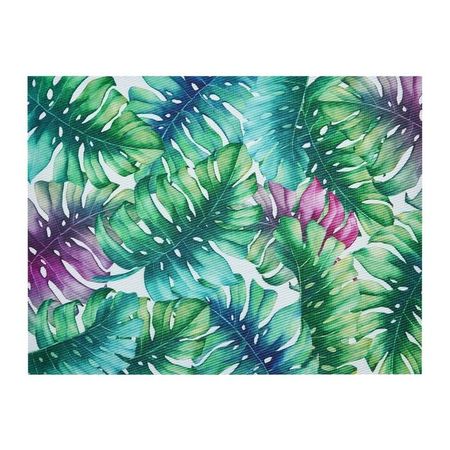 Suport Farfurii Pvc/Ps 30X40cm Color Frunze Tropical