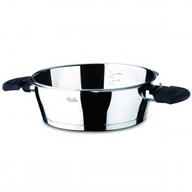 Set oala + tigaie (cratita) sub presiune Fissler VitaVit Edition, capacitate 6 + 2.5 litri, diametru 22 cm, inductie