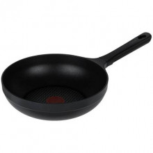 Tigaie wok cu interior anti-aderent Tefal Sensoria, diametru 26 cm, inductie