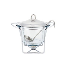 Vas cald (dish) KingHoff, pentru supa, inox, capacitate 4.1 litri