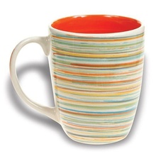 Cana din ceramica Nava, capacitate 350 ml, portocaliu