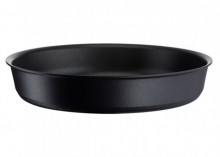 Tigaie grill cu interior anti-aderent Tefal Ingenio Unlimited L8584074, 26 cm, Titan, inductie, negru