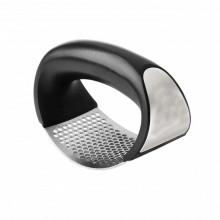 Zdrobitor usturoi, plastic/inox, negru