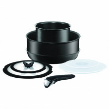 Set vase Tefal Ingenio Expertise L6509272, 8 piese, inductie