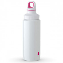 Sticla termos TEFAL Drink2Go SS K3194512, 0.6 litri, inox, alb