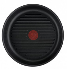 Tigaie grill cu interior anti-aderent Tefal Ingenio Unlimited L8584074, 26 cm, Titan, inductie, negru