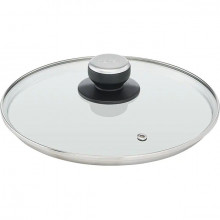 Cratita cu capac TEFAL Unlimited G2554672, Thermo-Signal, Thermo-Fusion, invelis antiaderent din titan,5.2l, 24cm, aluminiu, negru