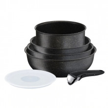 Set vase Tefal Ingenio Authentic L6719452, 6 piese, inductie