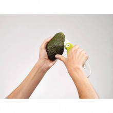 Ustensila pentru avocado 3 in 1 GoAvocado - Joseph Joseph, alb/verde