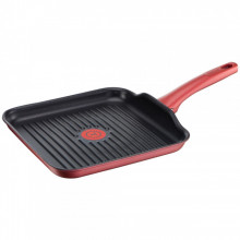 Tigaie grill cu interior anti-aderent Tefal Character, diametru 26 x 26 cm, inductie