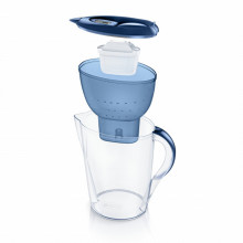 Resigilat: Cana filtranta Brita Marella Cool BR1039271, capacitate 2,4 litri, MAXTRA+, culoare albastru