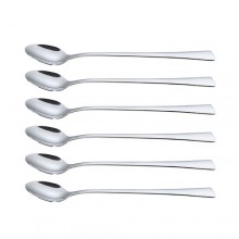 Set lingurite pentru cocktail inox KingHoff, 6 piese