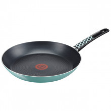 Tigaie cu interior anti-aderent Tefal Pastel Colors, 28 cm, turcoaz