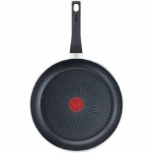 Tigaie cu interior anti-aderent Tefal Start & Cook, 26 cm, inductie, negru