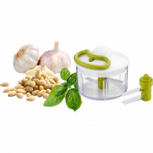 Tocator manual pentru alimente Tefal, capacitate 500 ml, alb/verde