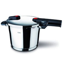 Oala sub presiune Fissler Vitaquick Red Edition, capacitate 6 Litri, diametru 22 cm, inductie