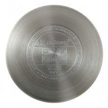 Oala inox Klausberg, diametru 18 cm, capacitate 2,4 litri, capac, inductie