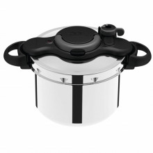 Oala sub presiune Tefal Clipso Minut Easy , capacitate 7.5 litri, diametru 24 cm, negru, inductie