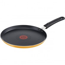Tigaie pentru clatite cu interior anti-aderent Tefal Foxy, diametru 25 cm, galben