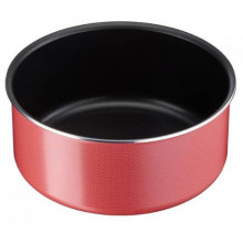 Cratita cu interior anti-aderent TEFAL Ingenio Essential, diametru 16 cm, rosu