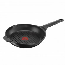 Tigaie grill cu interior anti-aderent Tefal Aroma, diametru 26 cm, negru