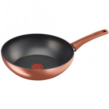 Tigaie wok cu interior anti-aderent Tefal Chef's Delight, diametru 28 cm, inductie