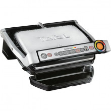 Gratar electric Tefal OptiGrill+ GC712D34 , 2000 W, 6 programe automate, argintiu-negru