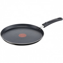 Tigaie pentru clatite cu interior anti-aderent Tefal Simply Cook, diametru 25 cm, negru
