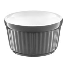 Vas ramekin, ceramica, 9 cm, 0.25L gri Ginger