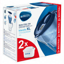 Cana filtranta Brita Marella XL 3,5 L, 2 filtre incluse Maxtra+ (blue)