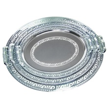 Set 3 tavi pentru servire KingHoff, lungime 37.5 cm, 43 cm si 49.8 cm, material inox
