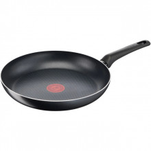 Tigaie cu interior anti-aderent Tefal Simple Cook B5560453, diametru 24 cm, negru