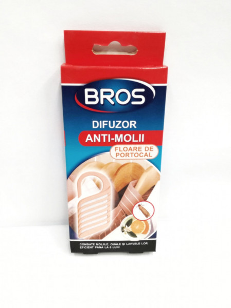 Bros difuzor molii lavanda / portocal cu agatatoare