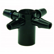 DISTRIBUITOR HIDROPONIC 5mm cu 4 iesiri - STOC LIMITAT !!!