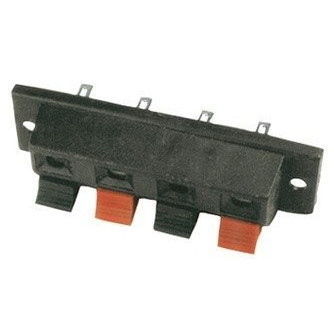 Conector boxă, 4 poli, cu arc