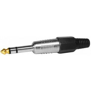 Jack tata 6,3 stereo negru