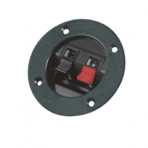 Conector boxă, 2 poli, cu arc