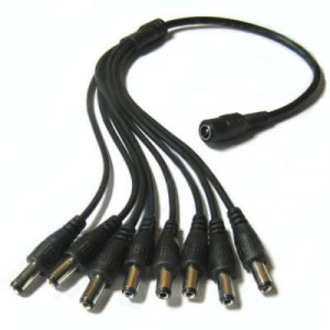 Splitter cu 8 iesiri pentru alimentare camere