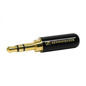 Mufa, jack, 3,5mm, stereo negru