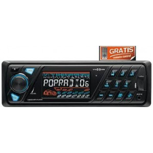 Radio de maşină şi player muzică, USB/SD/FM/RDS/AUX, 4x45W