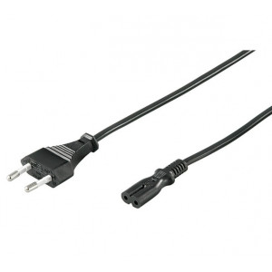 Cablu alimentare casetofon negru 3 m