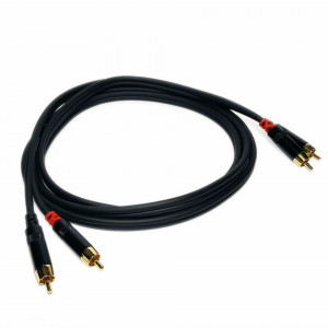 Cablu audio 2 rca tata la 2 rca tata 2 M